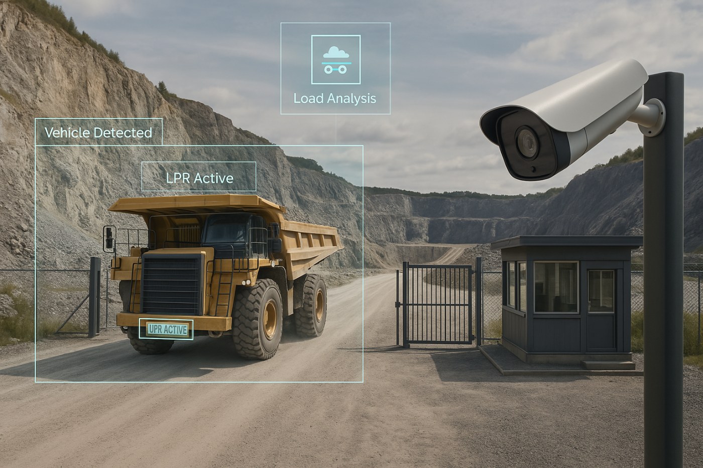 AI-quarry-mining-truck-tracking - softlabs group