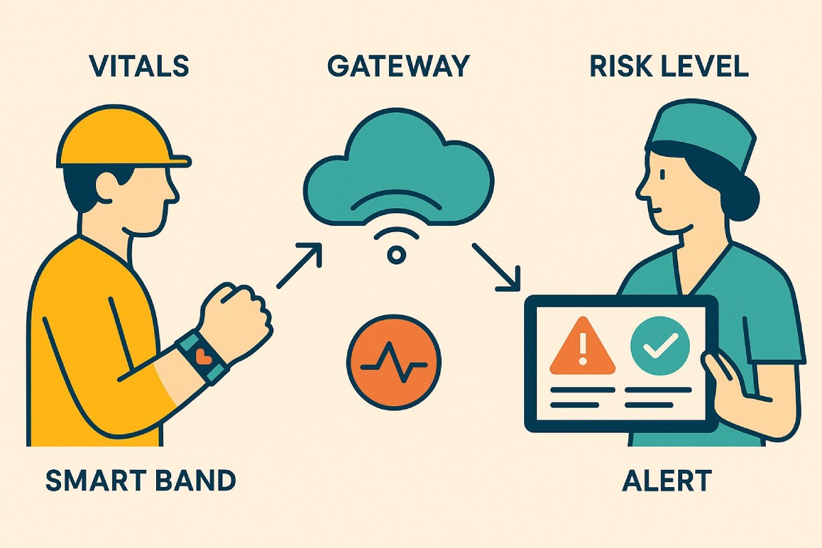 Health Monitoring in warehouse