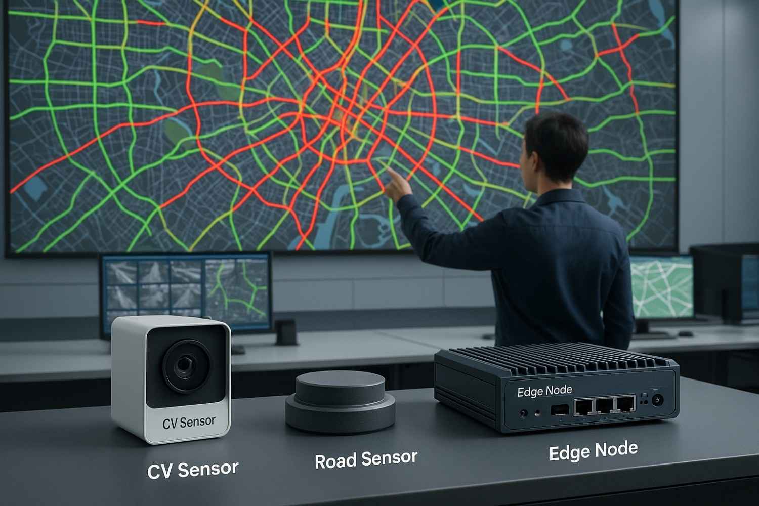 Traffic Control Command Centre by AI