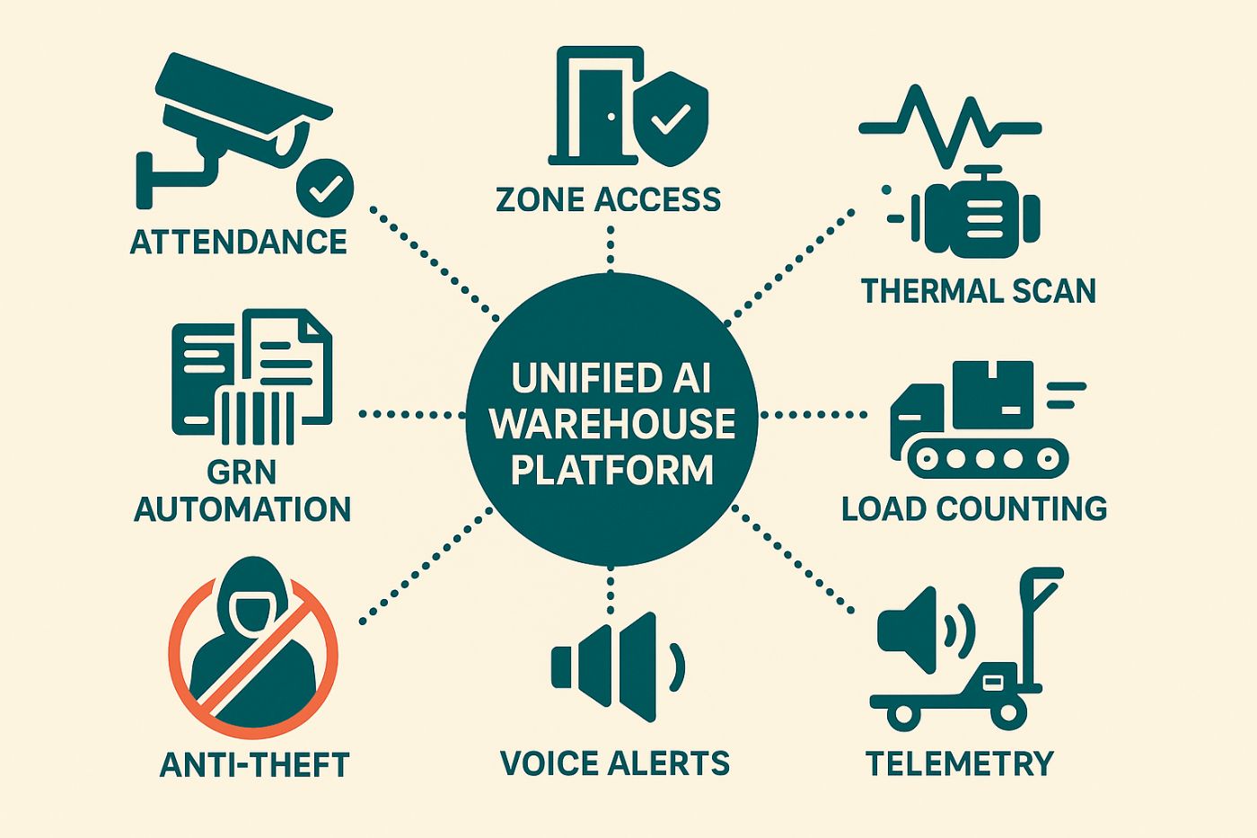 All Ai solutions for warehouse management & automation