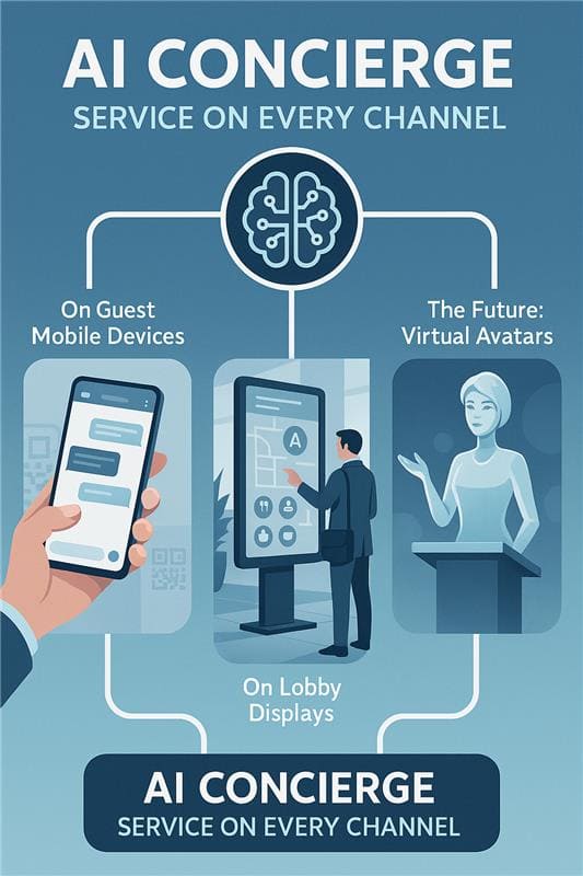 AI concierge hotels 3 wat solution