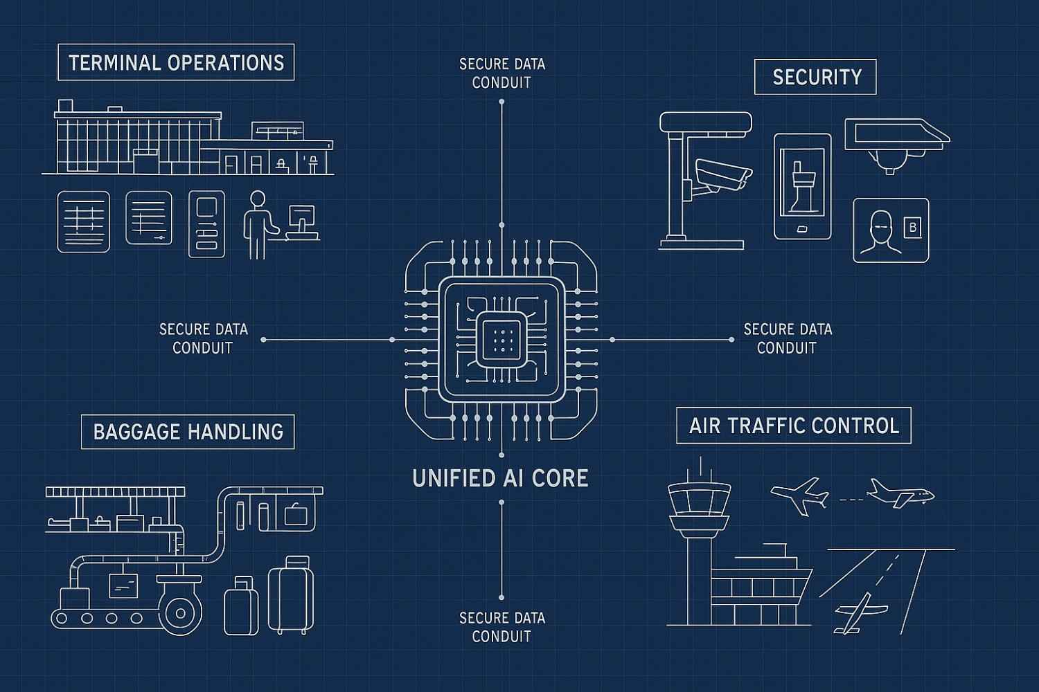 ai for airport technical blueprint for an unified intelligence