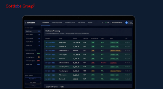 LLM Invoice Extraction & Processing AI Solution