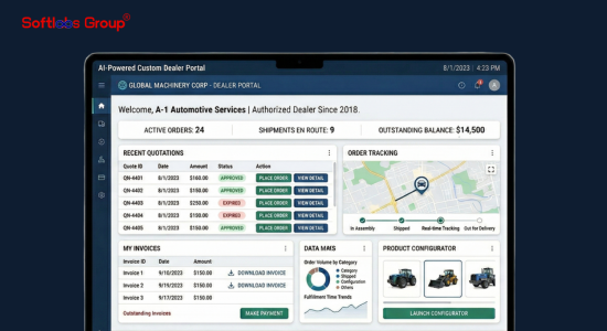 ai powered custom dealer portal for manufacturers and deals