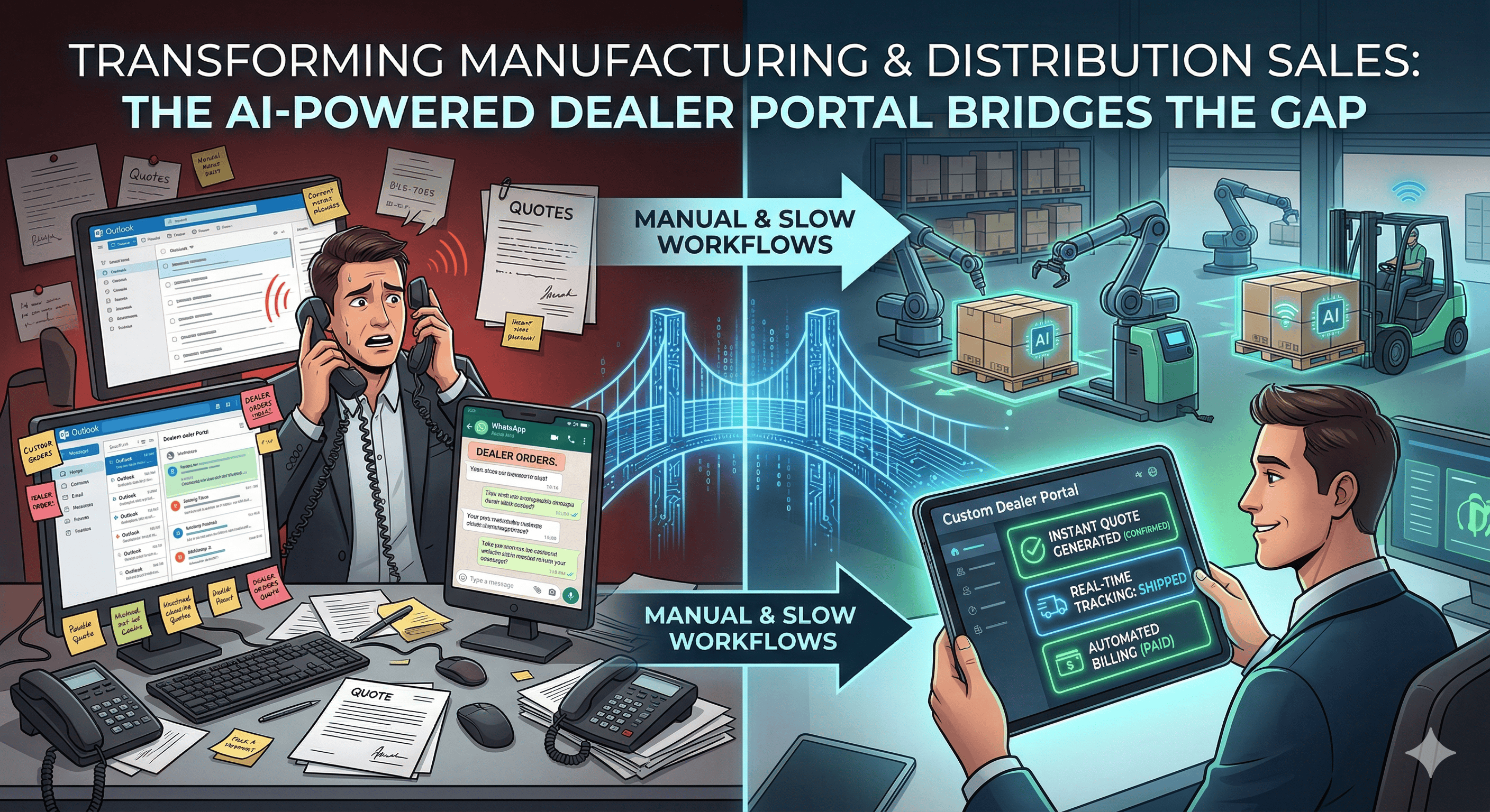 AI-Powered Custom Dealer Portal for Manufacturers and Distributors