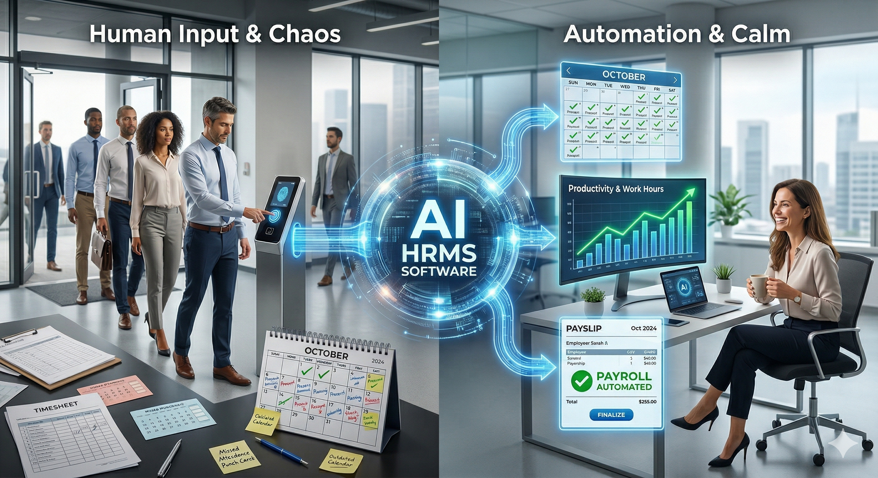 Old vs New HRMS: Traditional HR vs AI-Powered HRMS Software