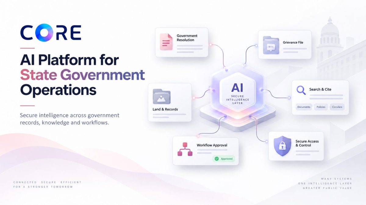AI platform for state government operations connecting government records, knowledge and workflows