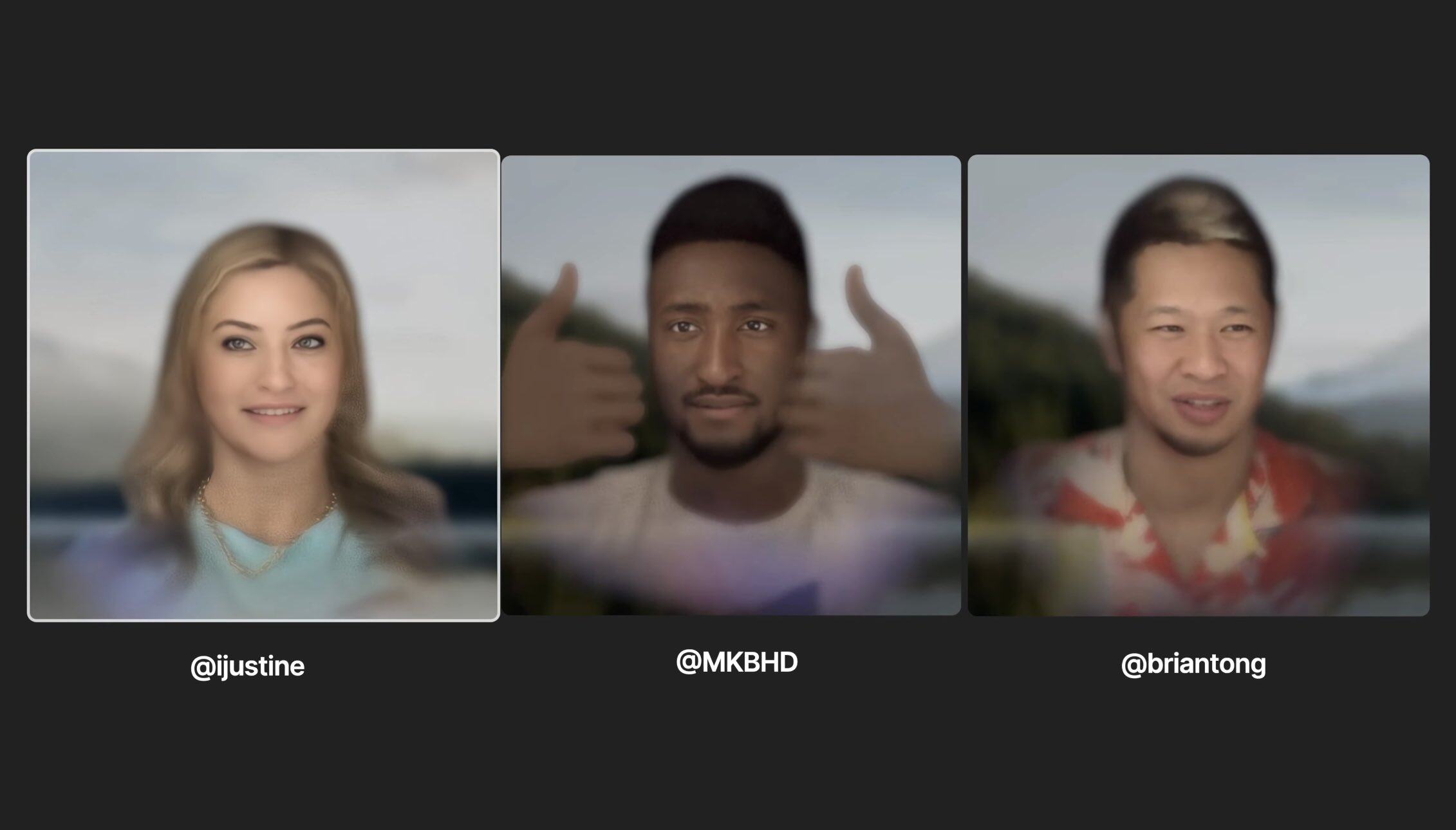 Video call & facetime in apple vision pro