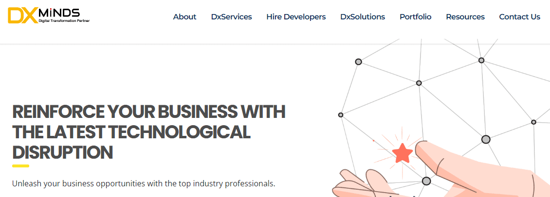 dx minds outsourcing company