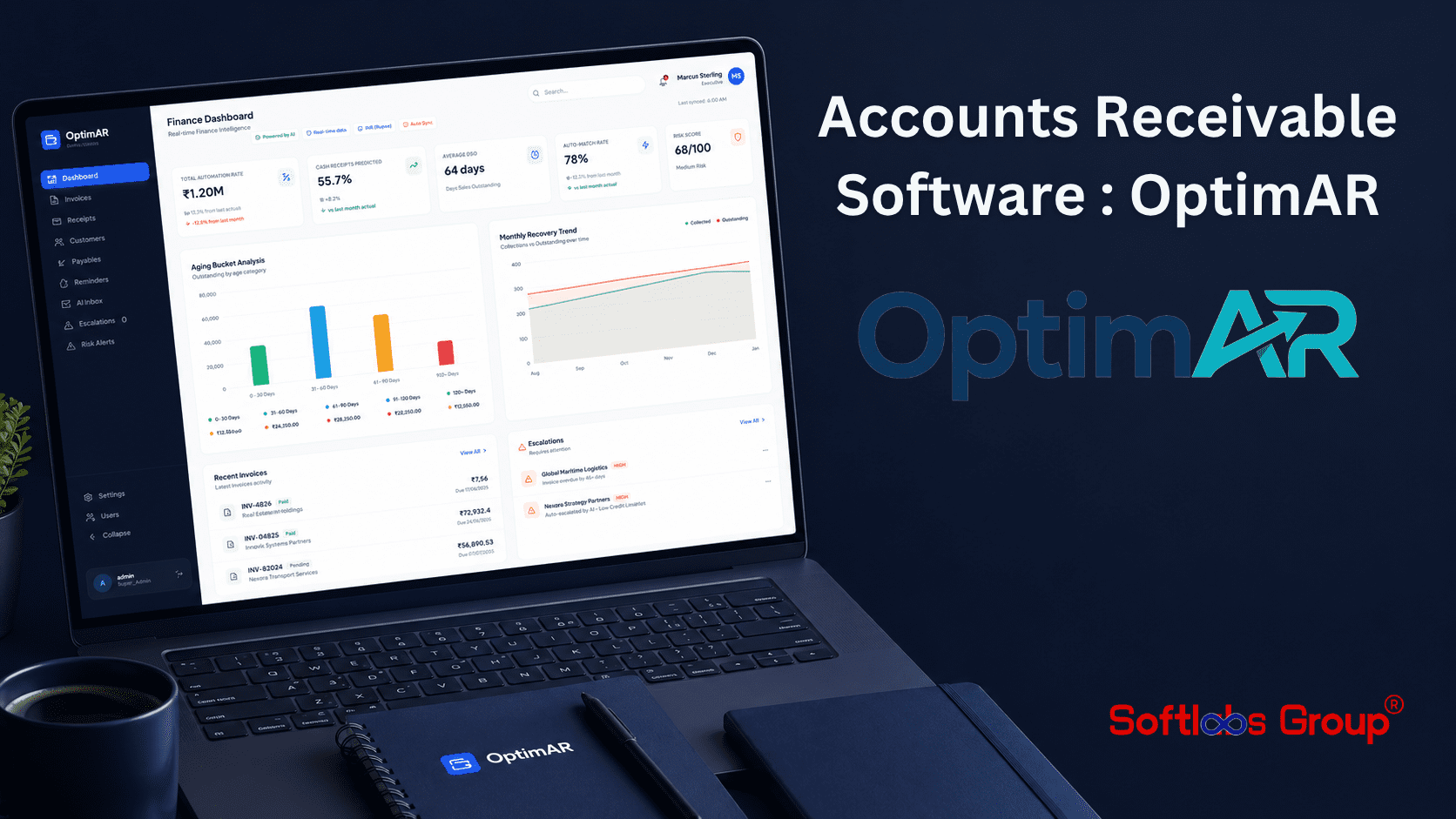 accounts receivable software optimar