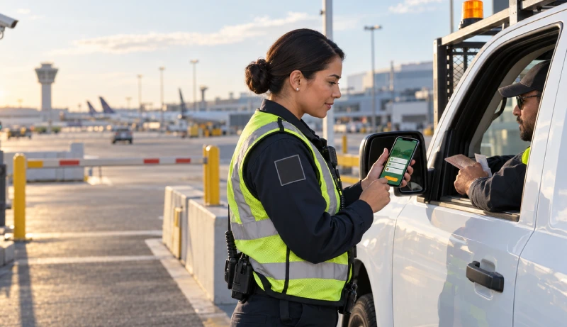 Airport Vehicle Checkpoint Management System for Birdi