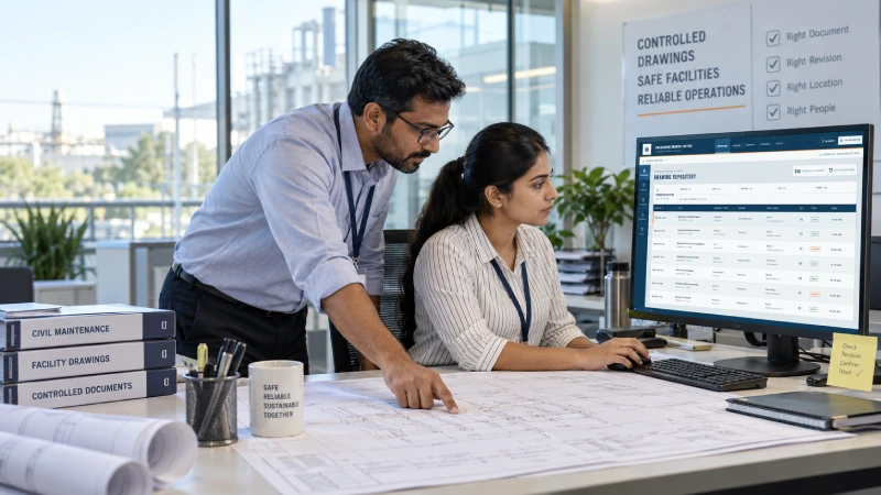Engineering Drawing Management System for BARC